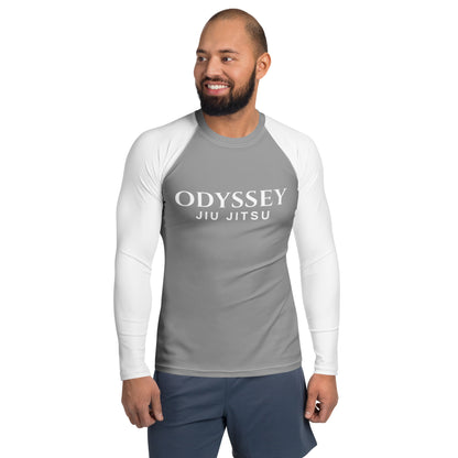 White-Sleeve Ranked Rash Guard (Cut & Color Options)