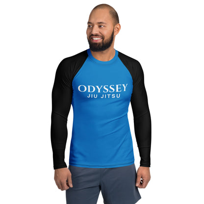 Black-Sleeve Ranked Rash Guard (Cut & Color Options)