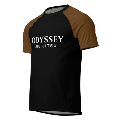 Black-Body Ranked Rash Guard (Cut & Color Options)