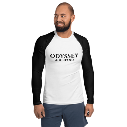 Black-Sleeve Ranked Rash Guard (Cut & Color Options)